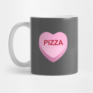 Pizza Candy Heart Mug